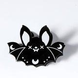 HALLOWEEN ACRYLIC HAIR CLAW SPIDER BAT DESIGN_CWAHA1446