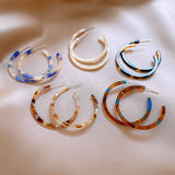 RETRO HONG KONG STYLE C SHAPED FASHION EARRINGS_CWAJE2459