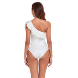 SNAKESKIN ONE SHOULDER SWIMSUIT_CWMW0303
