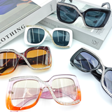 S SHAPED DIAMOND SUNGLASSES_CWASG0128