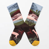CARTOON JACQUARD SNOWBOARDING SOCKS_CWMS0198