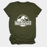 SUMMER CREW NECK TEE FUNNY TEACHING DESIGN_CWTTS1497