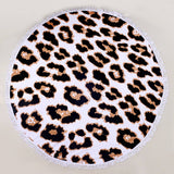 ROUND MICROFIBER TASSEL BEACH TOWEL BLANKET_CWMM7602