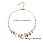 FASHION PENDANT NECKLACE BRACELET COMBINATION_CWAJE2837