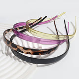 SIMPLE CASUAL JELLY COLOR HEADBAND WITH TEETH_CWAHA2262