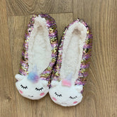 ADULT THICK VELVET SEQUINED FLOOR SOCKS NON SLIP_CWMS1197