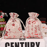 Cwmm1748_Christmas Goodie Bag Drawstring Gift Bag