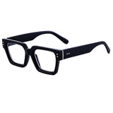 FASHION SQUARE FRAME GLASSES PLAIN GLASSES_CWASG0742