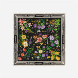 FLORAL SATIN SQUARE SCARF FOR SUMMER SUN WRAP_CWASC0645