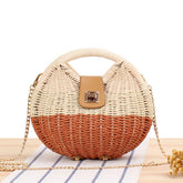 COLORBLOCK BEACH WOVEN SHOULDER BAG_CWAB2120