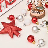 3CM PAINTED CHRISTMAS BALLS SET OF 30PCS_CWAJE5308