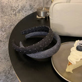 DIAMOND DENIM WIDE BRIM VERSATILE HEADBAND_CWAHA2385