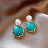RETRO ROUND SIMPLE VERSATILE EARRINGS_CWAJE2347