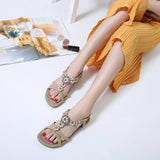 BOHEMIAN FLORAL RHINESTONE SANDALS_CWSHS0482