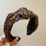 Trendy Retro Leopard Knot Hair Accessory_Cwaha07500