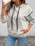 Two Versatile Long-Sleeved Hooded Sweatshirts