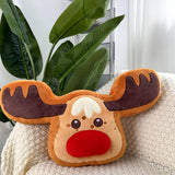 CHRISTMAS SERIES ELK PILLOW_CWMM1443
