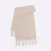 GRADIENT LOOP YARN TASSEL SCARF FOR WINTER_CWASC2354