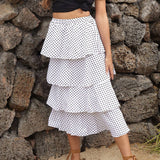 Summer Polka Dot Skirt