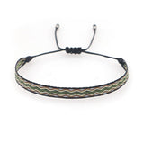 ETHNIC STYLE NYLON RIBBON RETRO HANDMADE BRACELET_CWMM3870