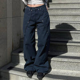 Street Smart Baggy Wide-Leg Pants Cargo Pants