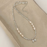 FAIRY STYLE FRESHWATER PEARL NECKLACE FOR WOMEN_CWAJE3015