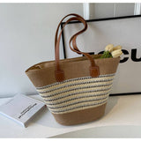 Temperament Hollow Woven Beach Bag_Cwab2315