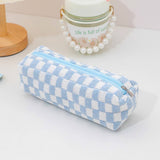 Chessboard Checker Pen Bag Simple Makeup Bag_Cwab1211