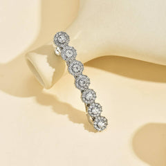 Sparkly Single Row Hair Clip Sunflower Spring Clip