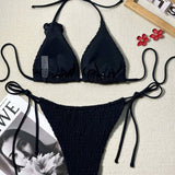 3D FLORAL BIKINI SET SEXY TRIANGLE CUP SWIMSUIT_CWMW0687