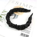 SIMPLE CRUMPLED PLEATED HEADBAND_CWAHA0984