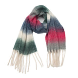 GRADIENT CHUNKY TASSEL SCARF AUTUMN AND WINTER_CWASC1281