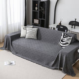 DOUBLE SIDED COTTON SOFA COVER BLANKET_CWMM9641