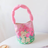CUTE PADDED BUCKET BAG SUMMER STUDENT STYLE_CWAB5605