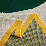 NEW VINTAGE COTTON KNITTED WARM THROW BLANKET_CWMM2384