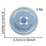 CARTOON EMBROIDERY BLUE SERIES CLOTH PATCH_CWMM4066