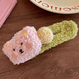 Cute Plush Hairpin Large Duckbill