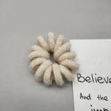 Versatile And Refreshing Knitted Hair Tie