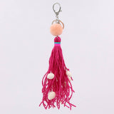NEW ARRIVAL BOHEMIAN LARGE TASSEL KEYCHAIN PENDANT_CWMM3550