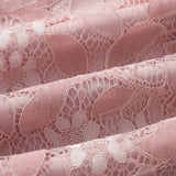 LACE BOW TIE TULLE SKIRT WITH EMBROIDERED DETAILS_CWBMS0401