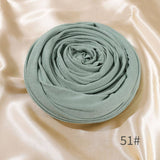 SOLID COLOR MERCERIZED COTTON JERSEY HEADSCARF_CWASC2447