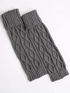 Twisted Knit Dandy Leg Warmer_Cwms113