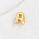 SIMPLE SMOOTH 26 LETTERS PENDANT NECKLACE_CWMM5874