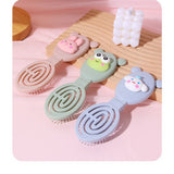 Cwaha3176_Cartoon Cute Massage Folding Mirror Comb