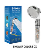 Three-Speed Water Filter Shower Head With Booster_Cwasc1703