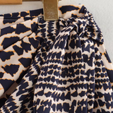 HIGH WAIST BEADED SKIRT WITH VINTAGE PRINT_CWDSD8337