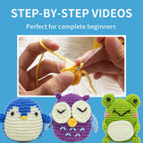 HANDMADE DIY DOLL CROCHET MATERIAL PACKAGE_CWMM0825