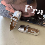 RETRO MARY JANE FLATS FOR WOMEN_CWSHF0098