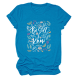Womens Faith Tee, Be Still And Know_Cwtts1480