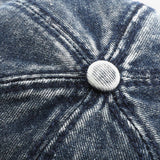 Vintage Washed Distressed Denim Baseball Cap_Cwah0896